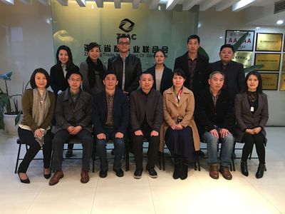 深化交流 共促发展——衢州市商贸业联合会徐九成会长一行来访我会商务秘书服务